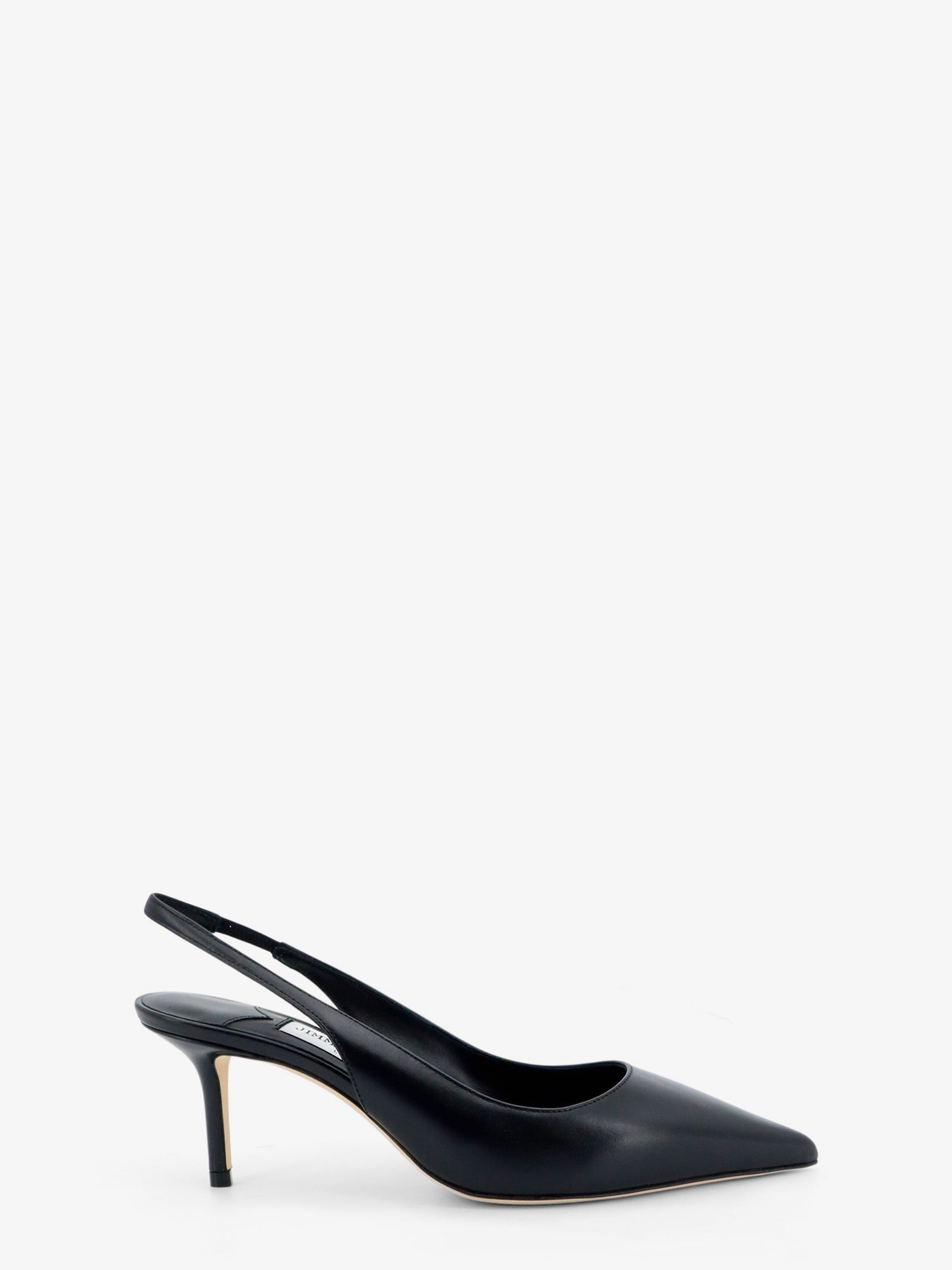 Jimmy Choo Women's Love Leather Slingback Décolleté Black