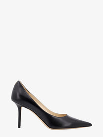 Jimmy Choo Women's Love Leather Décolleté Black