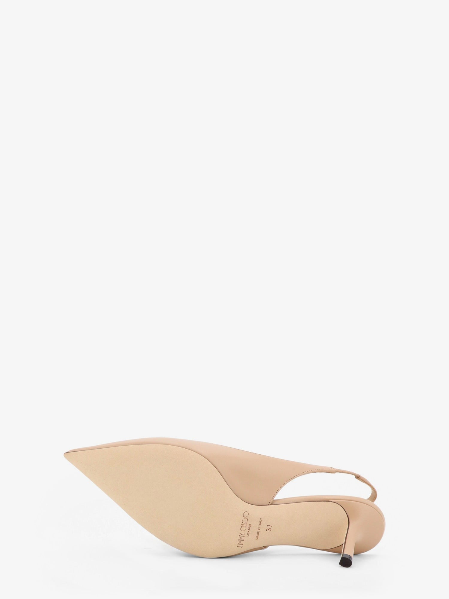Jimmy Choo Women's Love Leatther Slingback Décolleté Beige