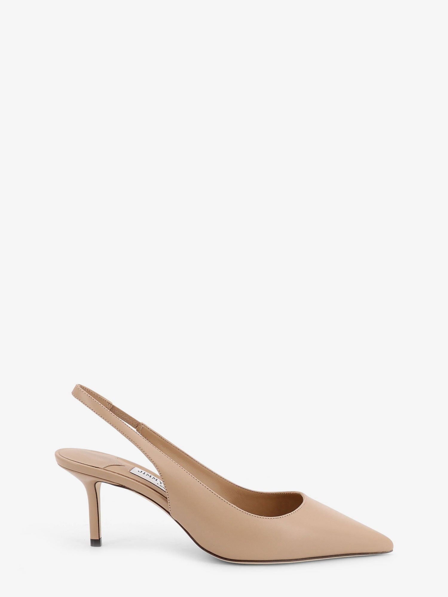 Jimmy Choo Women's Love Leatther Slingback Décolleté Beige