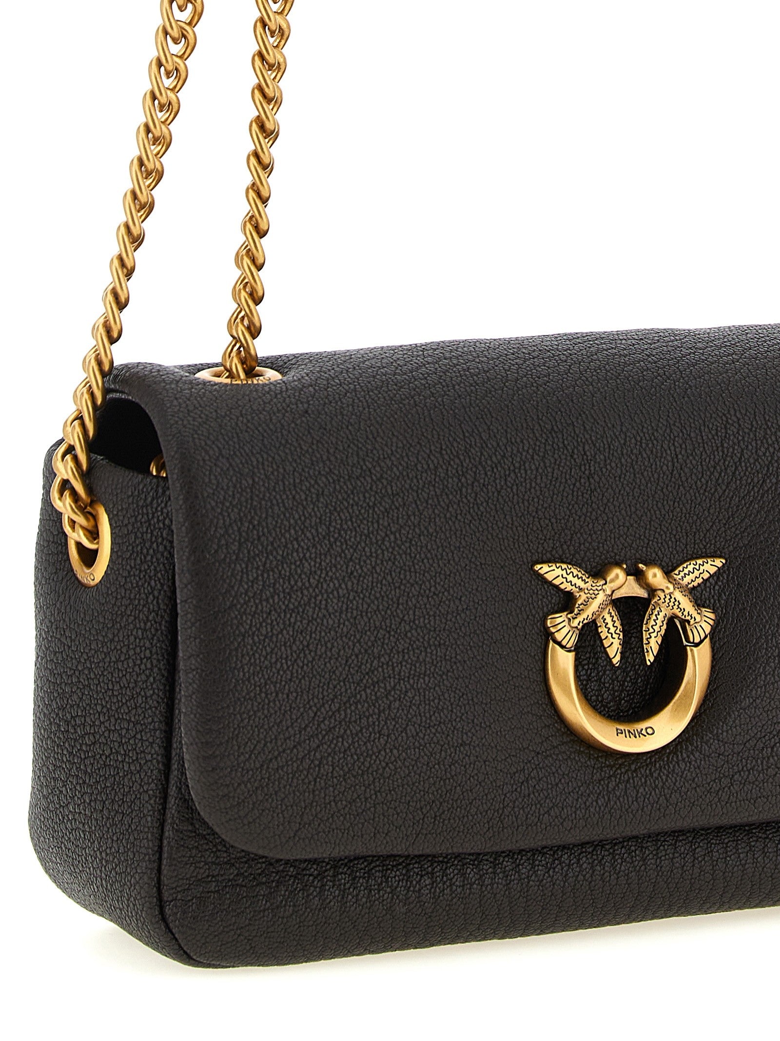 Pinko Love Bag Crossbody Bag Brown