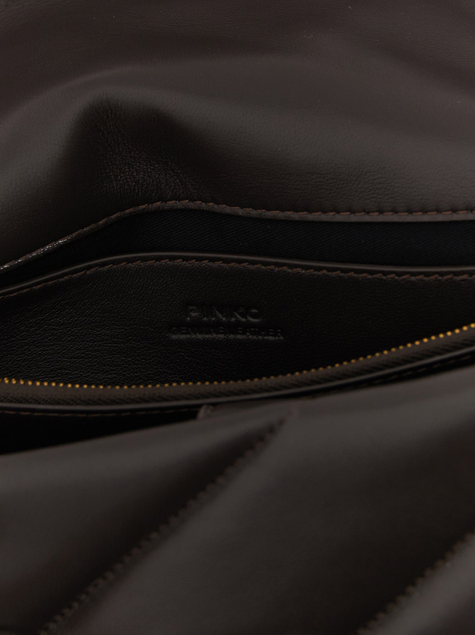 Pinko Love Bag Puff Maxi Crossbody Bag Brown