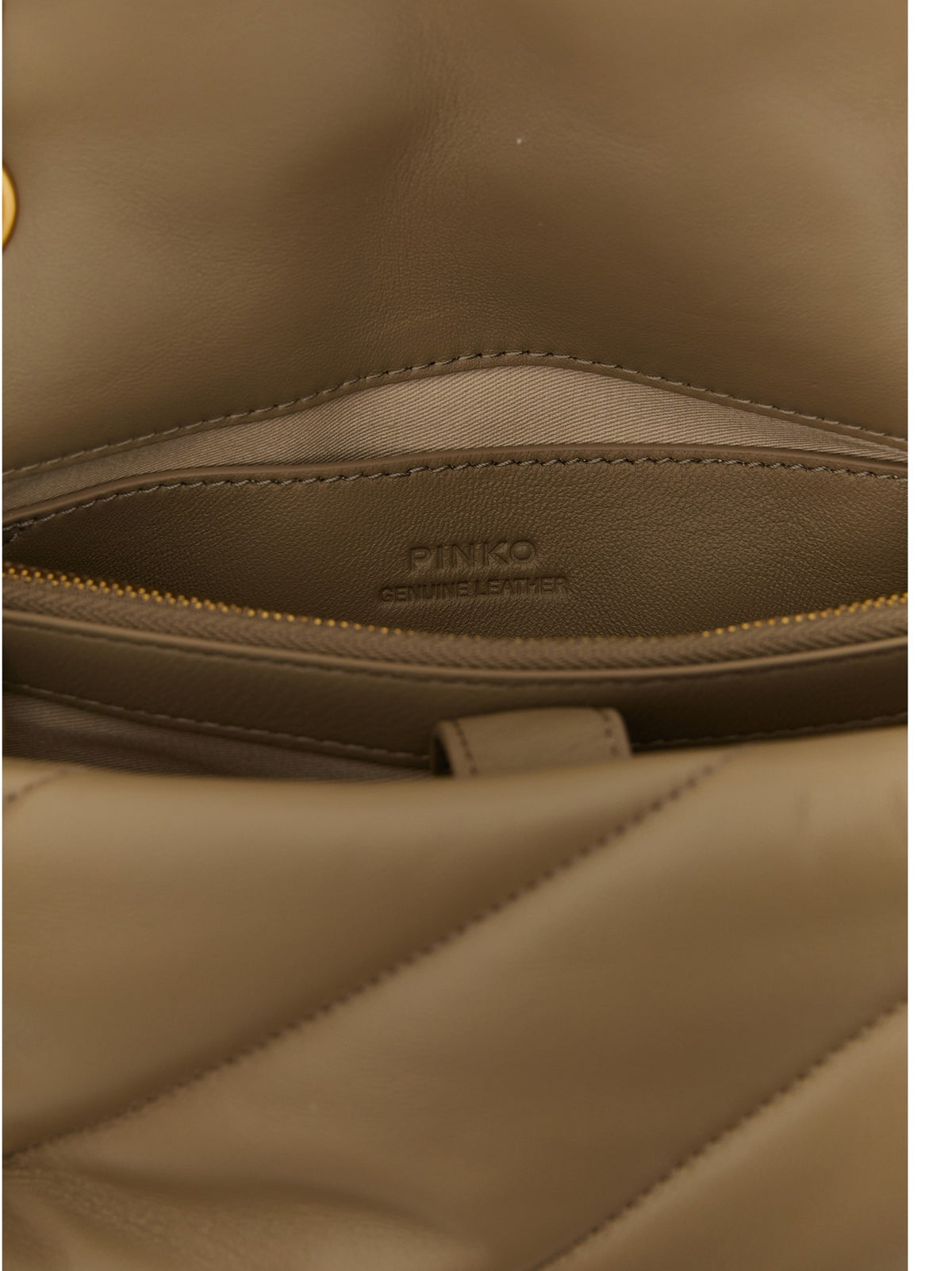 Pinko Love Bag Puff Maxi Crossbody Bag Beige