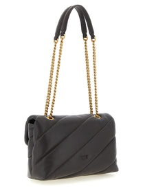 Pinko Love Bag Puff Maxi Crossbody Bag Brown