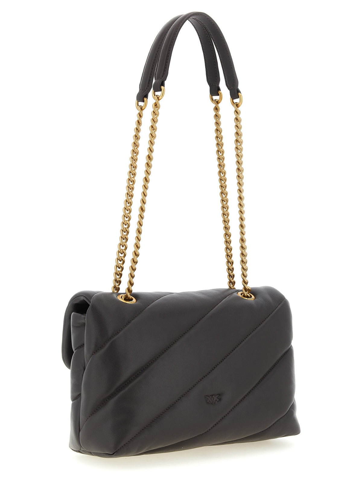 Pinko Love Bag Puff Maxi Crossbody Bag Brown, view 2