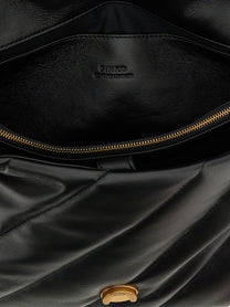 Pinko Love Big Puff Crossbody Bag Black