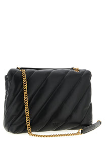 Pinko Love Big Puff Crossbody Bag Black
