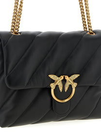 Pinko Love Big Puff Crossbody Bag Black