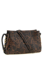 Pinko Love Birds Crossbody Bag Brown, view 2