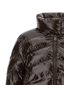 Pinko Love Birds Down Jacket Brown