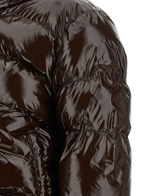 Pinko Love Birds Down Jacket Brown