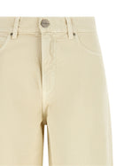 Pinko Love Birds Embroidery Jeans Beige, view 3