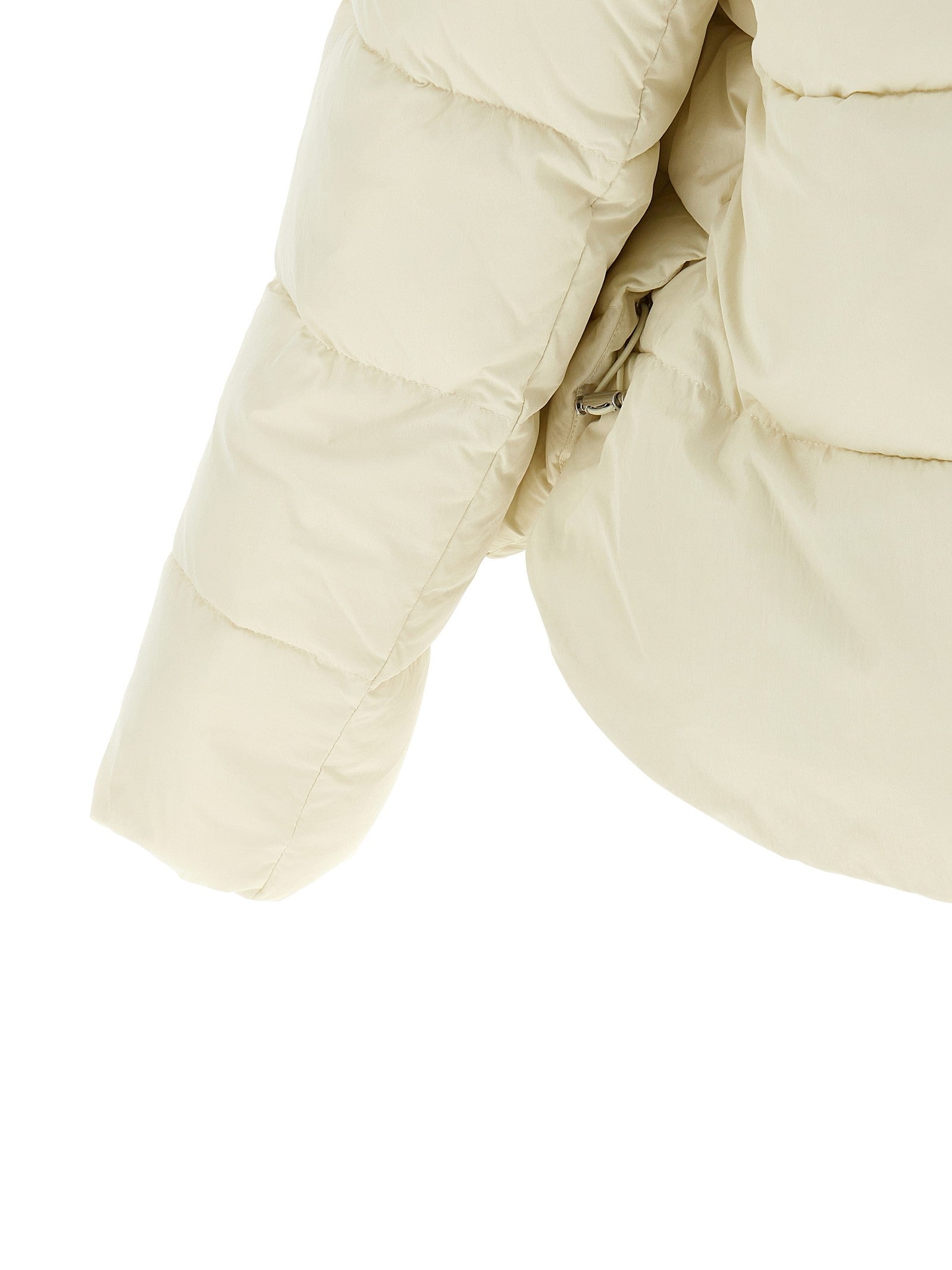 Pinko Love Birds Down Jacket Beige