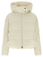 Pinko Love Birds Down Jacket Beige