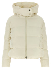 Pinko Love Birds Down Jacket Beige