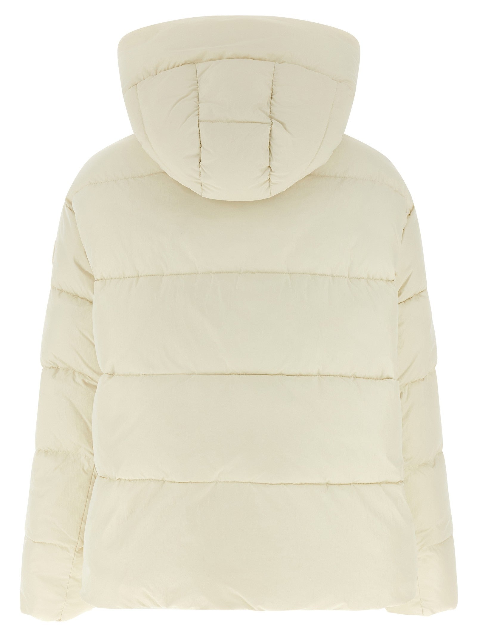 Pinko Love Birds Down Jacket Beige