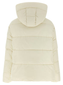 Pinko Love Birds Down Jacket Beige