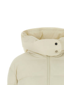 Pinko Love Birds Down Jacket Beige