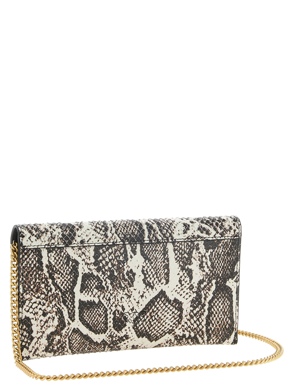 Pinko Love Birds Mini Clutch Beige, view 2