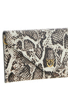 Pinko Love Birds Mini Clutch Beige, view 3
