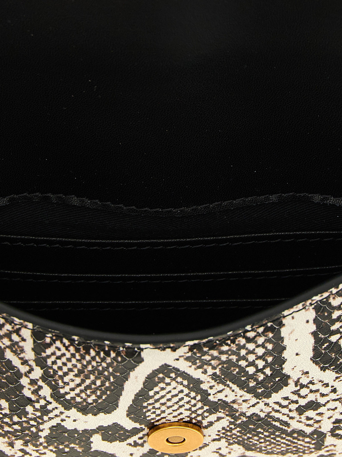 Pinko Love Birds Mini Clutch Beige