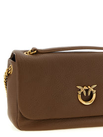 Pinko Love Birds Shoulder Bag Brown