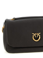 Pinko Love Birds Shoulder Bag Brown, view 3