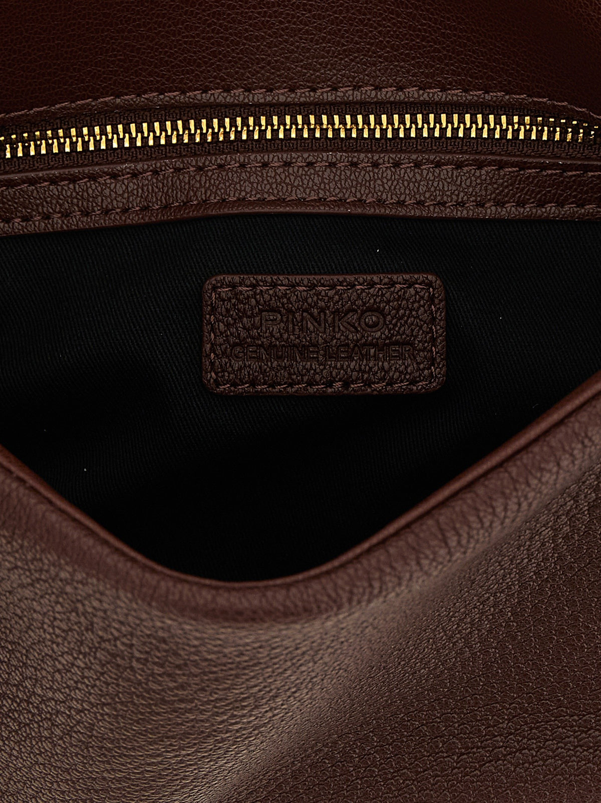 Pinko Love Birds Shoulder Bag Brown, view 4