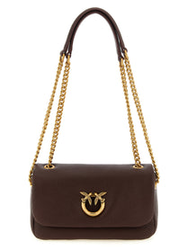 Pinko Love Birds Shoulder Bag Brown