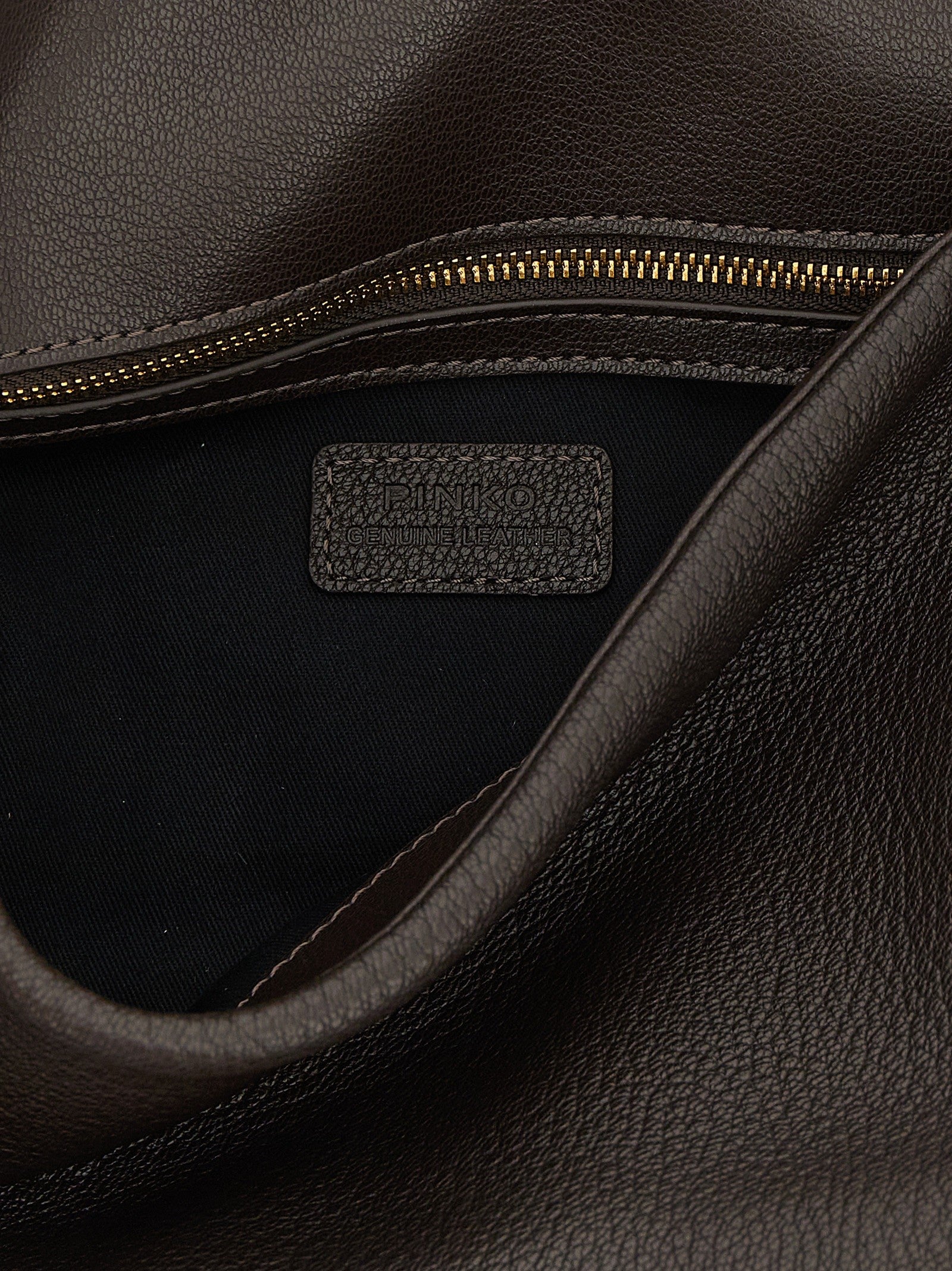 Pinko Love Birds Shoulder Bag Brown