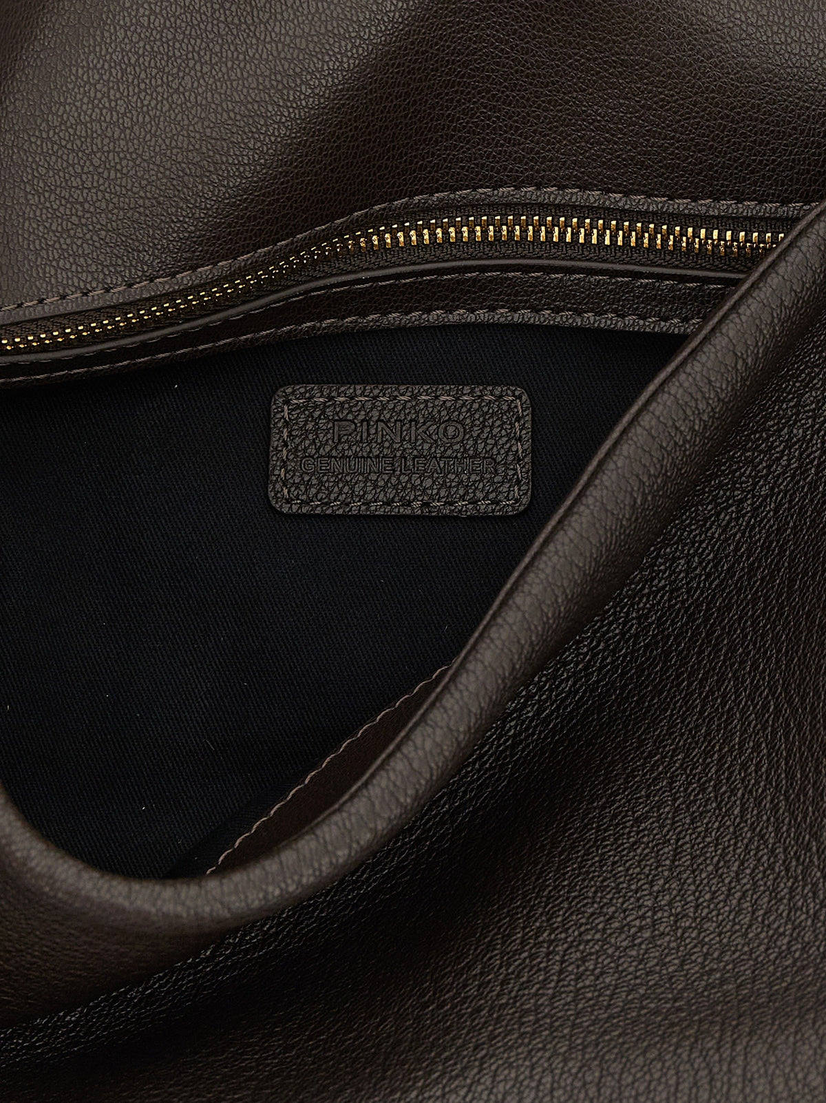 Pinko Love Birds Shoulder Bag Brown, view 4