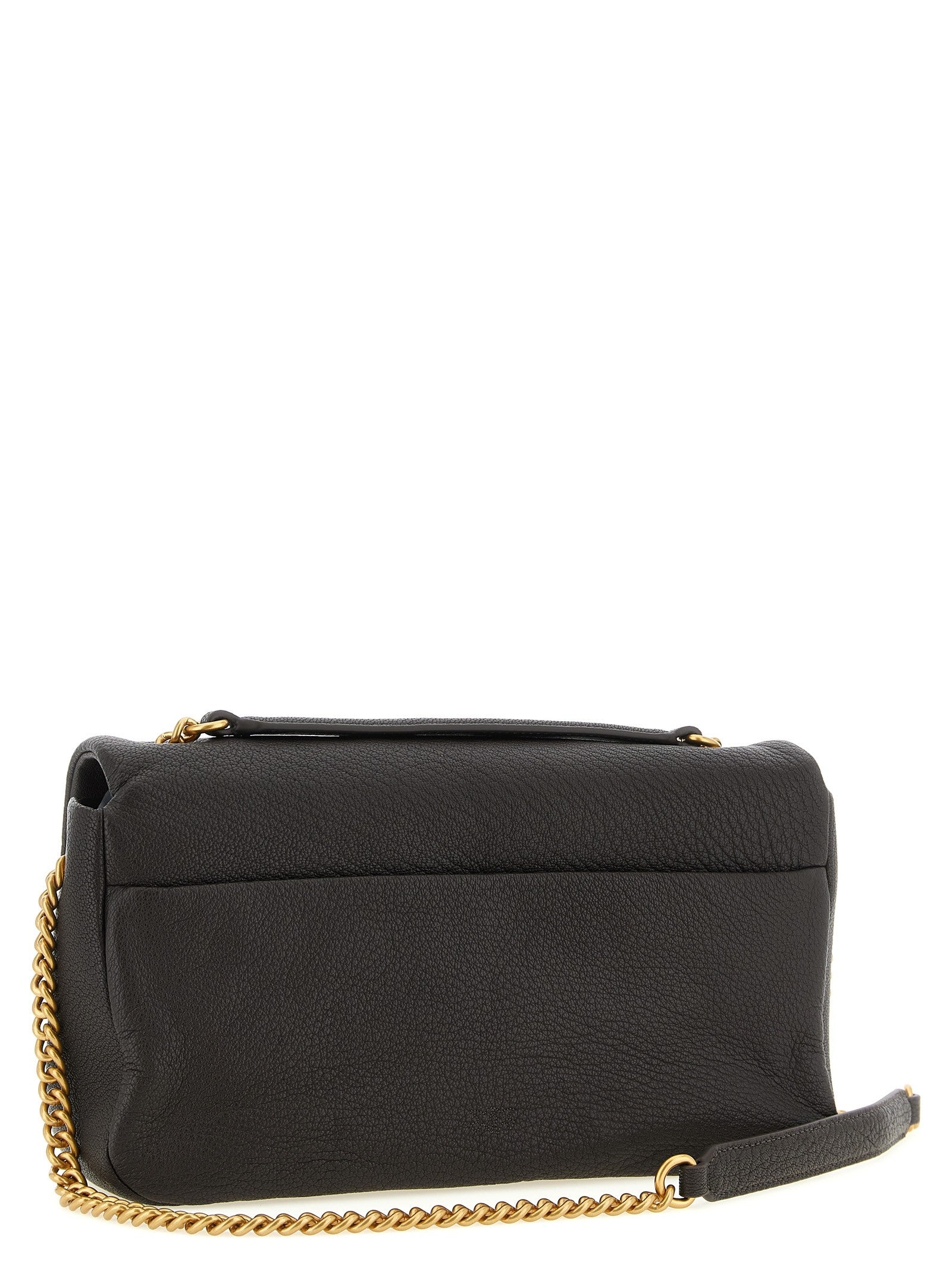 Pinko Love Birds Shoulder Bag Brown