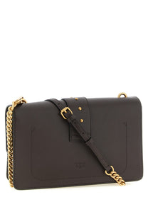 Pinko Love One Classic Crossbody Bag Brown