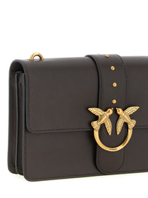 Pinko Love One Classic Crossbody Bag Brown