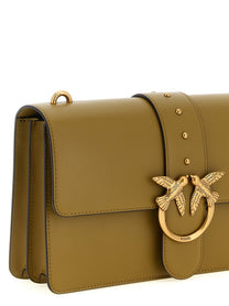 Pinko Love One Classic Crossbody Bag Green