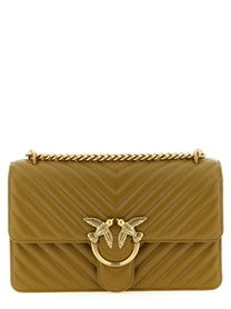 Pinko Love One Classic Crossbody Bag Green