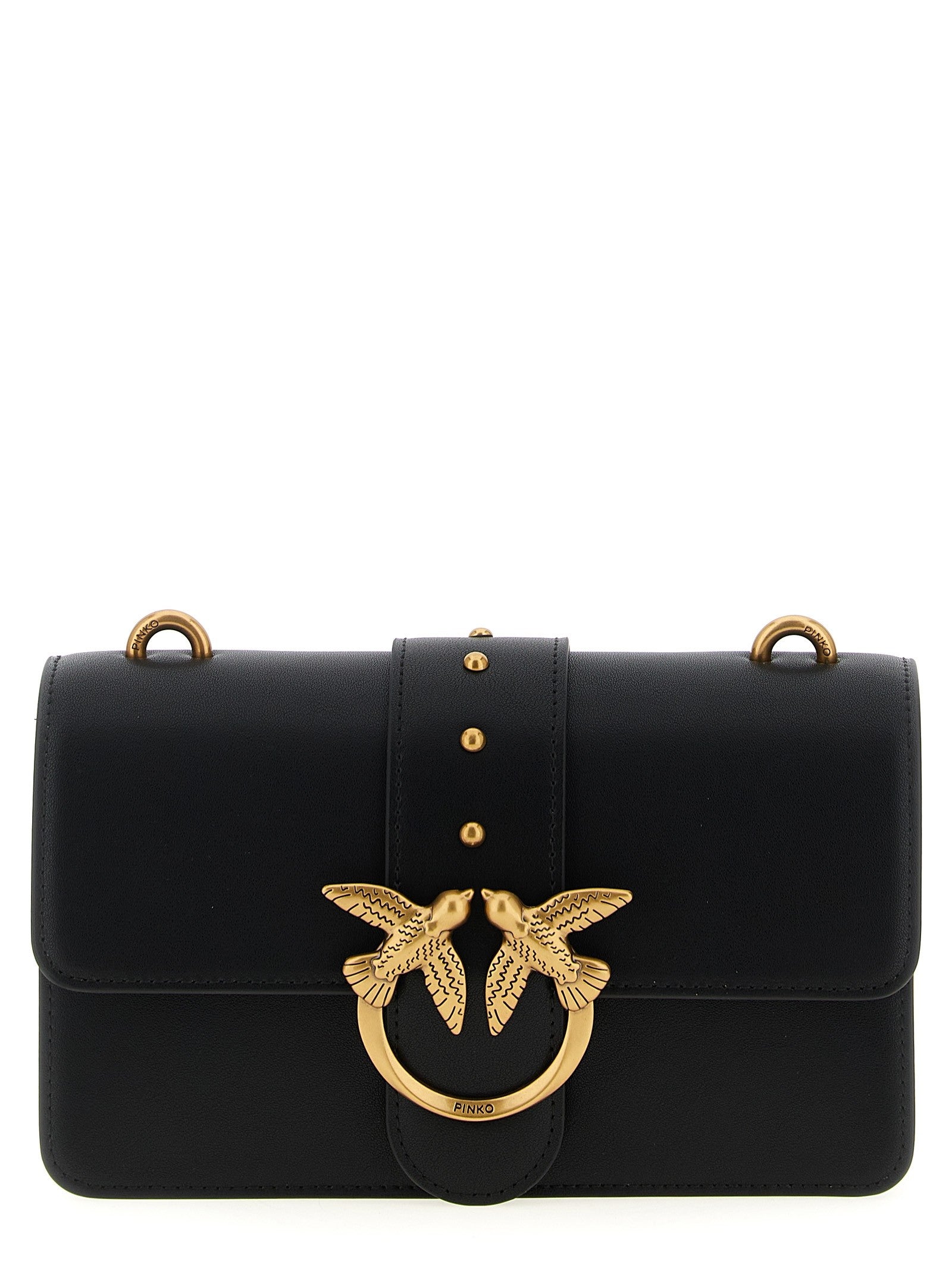 Pinko Love One Mini Crossbody Bag Black