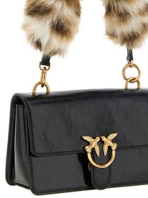 Pinko Love One Mini Crossbody Bag Black