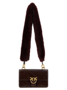 Pinko Love One Mini Shoulder Bag Red