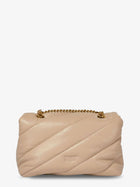 Pinko Women's Classic Love Puff Crossbody Bag Beige, view 2
