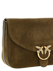 Pinko Love Satchel Medium Shoulder Bag Green, view 3