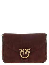 Pinko Love Satchel Mini Crossbody Bag Red