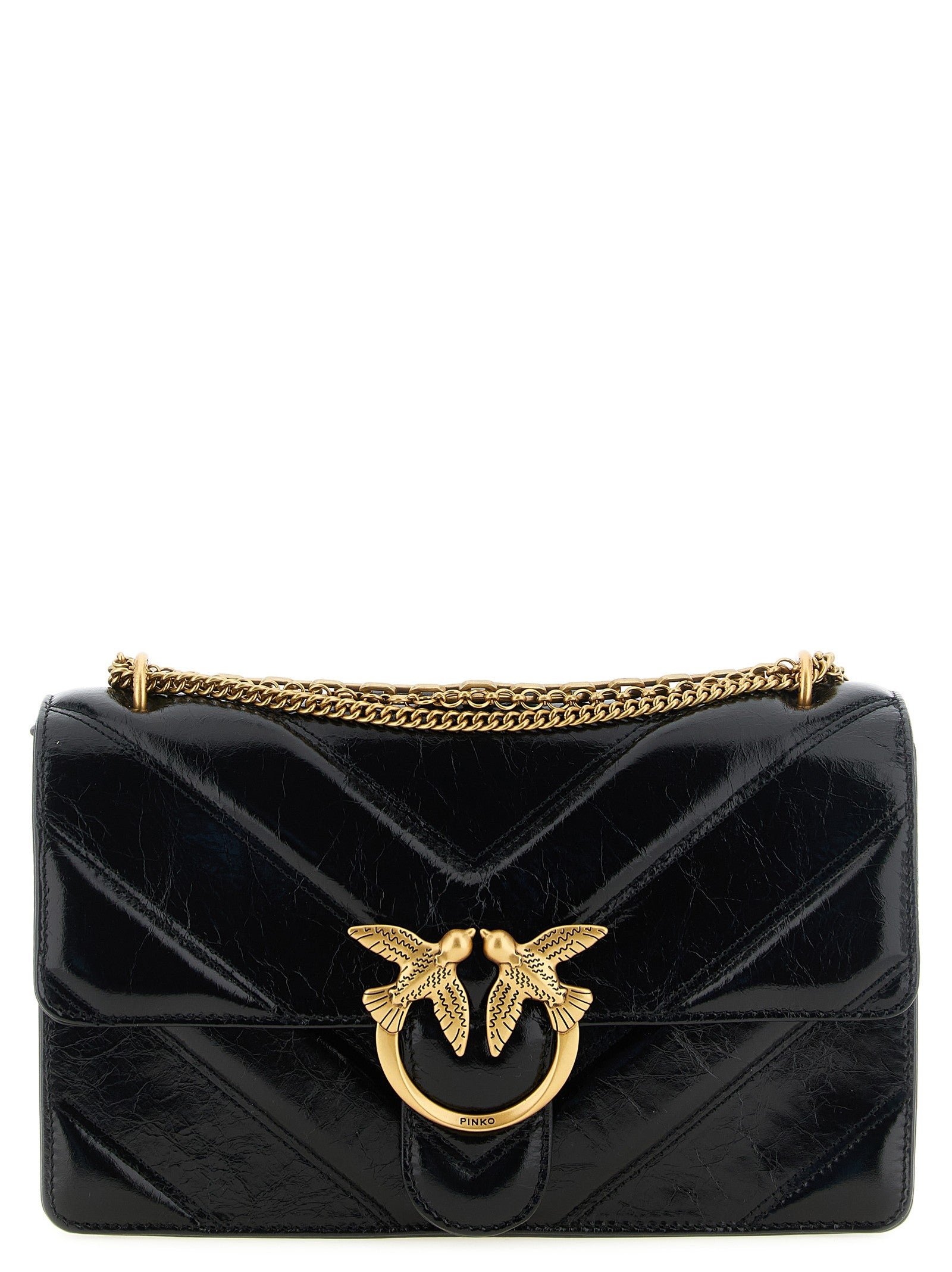 Pinko Love Shoulder Bag Black