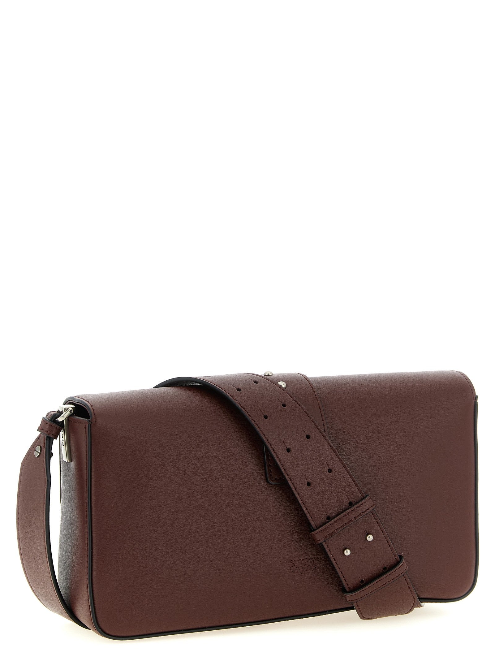 Pinko Love Slouchy Classic Shoulder Bag Red