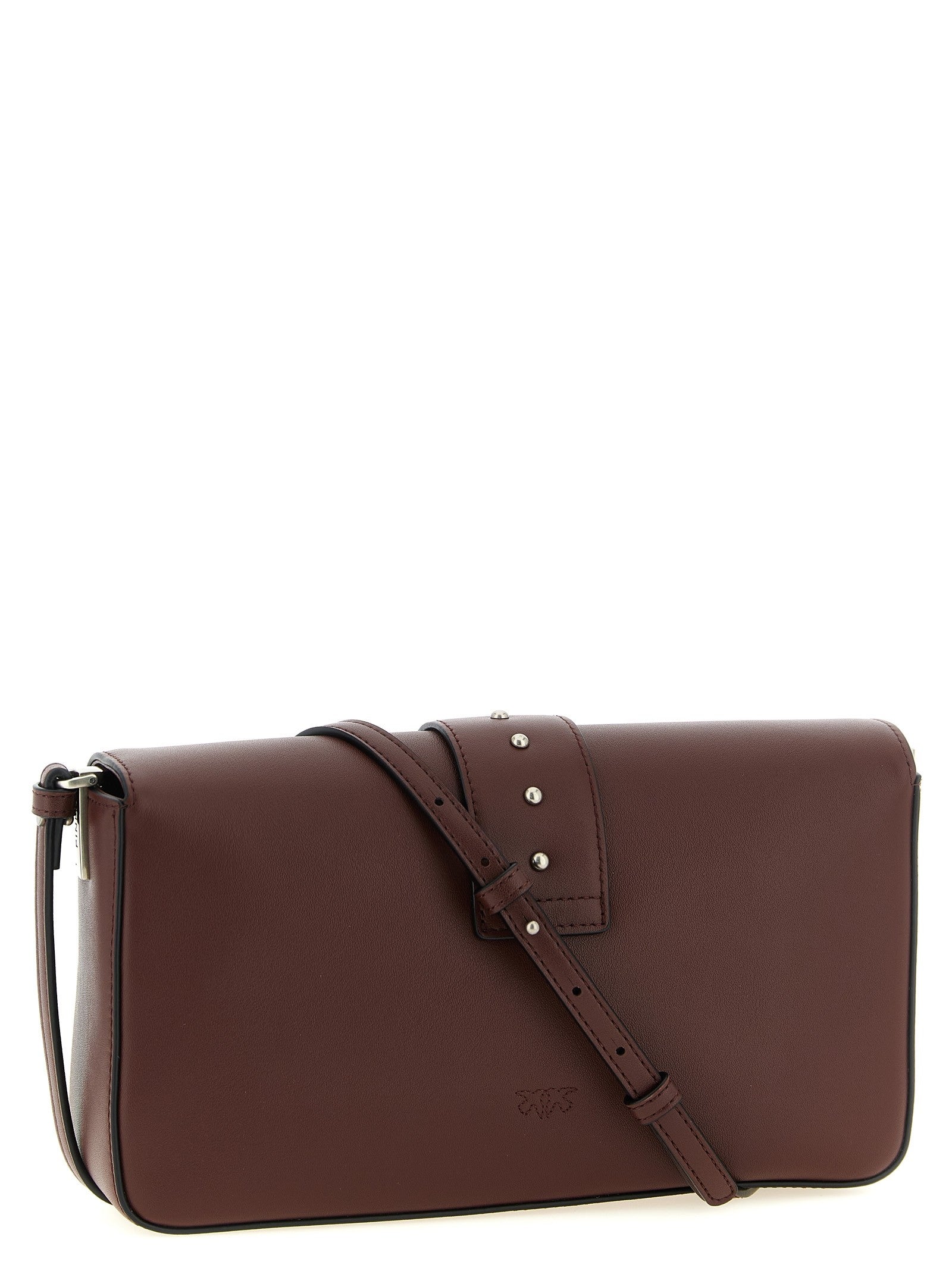 Pinko Love Slouchy Classic Shoulder Bag Red