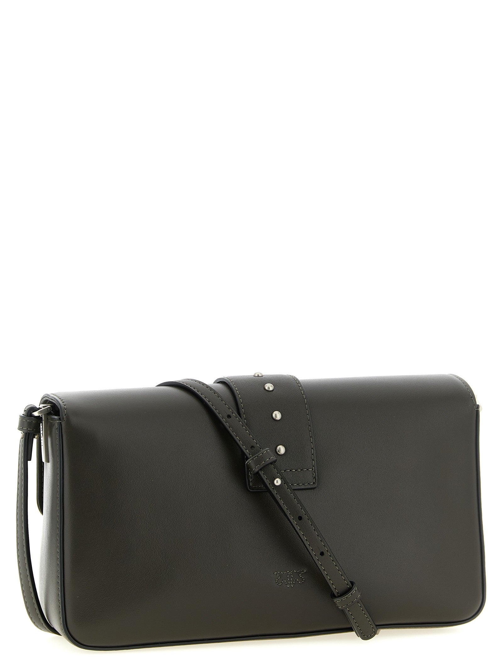Pinko Love Slouchy Classic Shoulder Bag Green