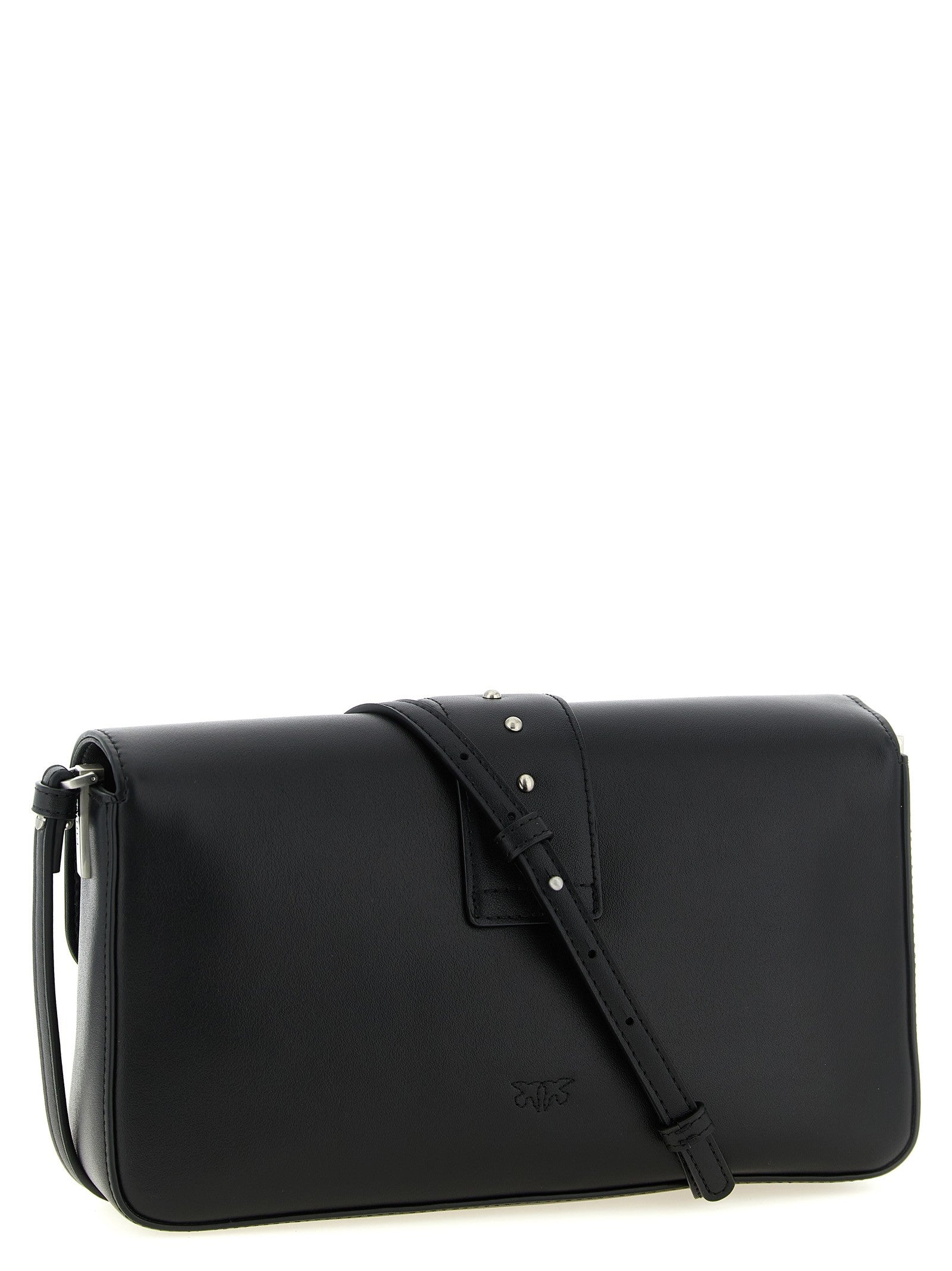 Pinko Love Slouchy Classic Shoulder Bag Black