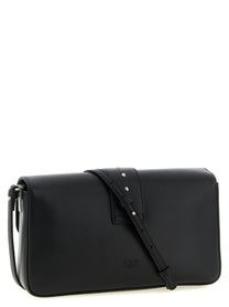 Pinko Love Slouchy Classic Shoulder Bag Black