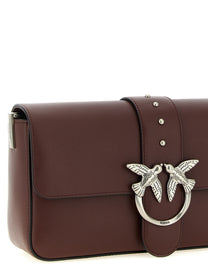 Pinko Love Slouchy Classic Shoulder Bag Red