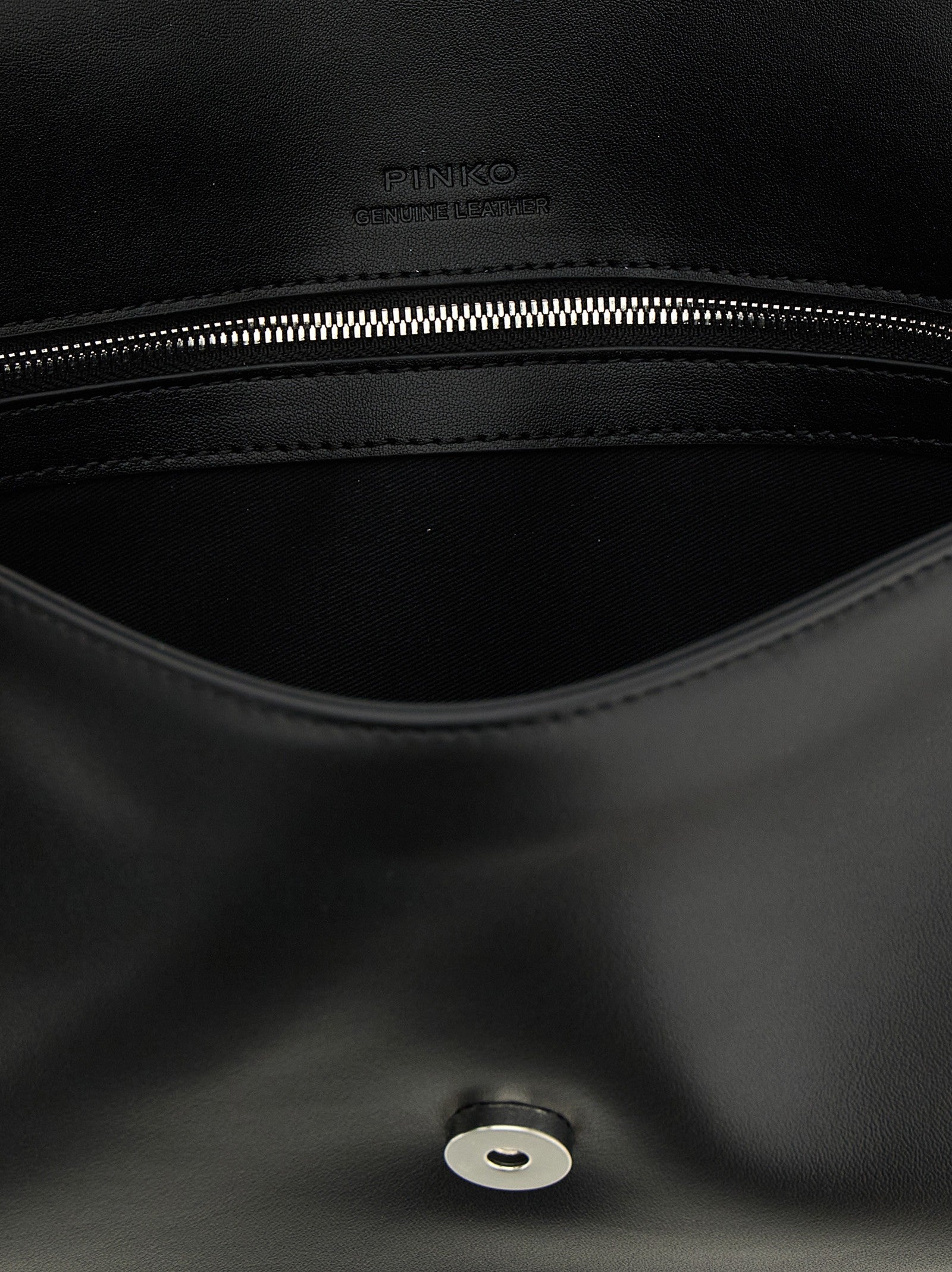 Pinko Love Slouchy Classic Shoulder Bag Black